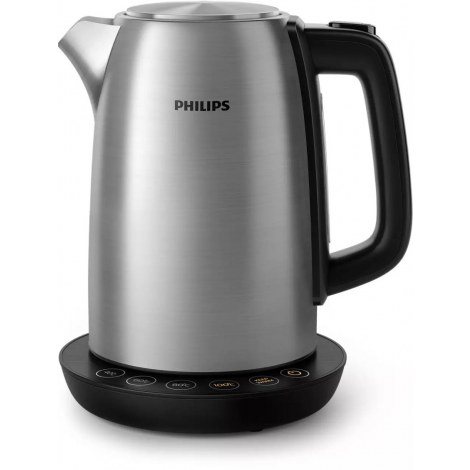 Philips | Kettle | HD9359/90 | Electric | 2200 W | 1.7 L | Stainless steel/Plastic | 360° rotational base | Grey - 2